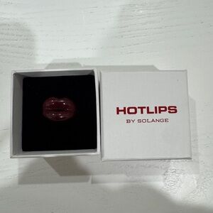 Hotlips by Solange Red Ring